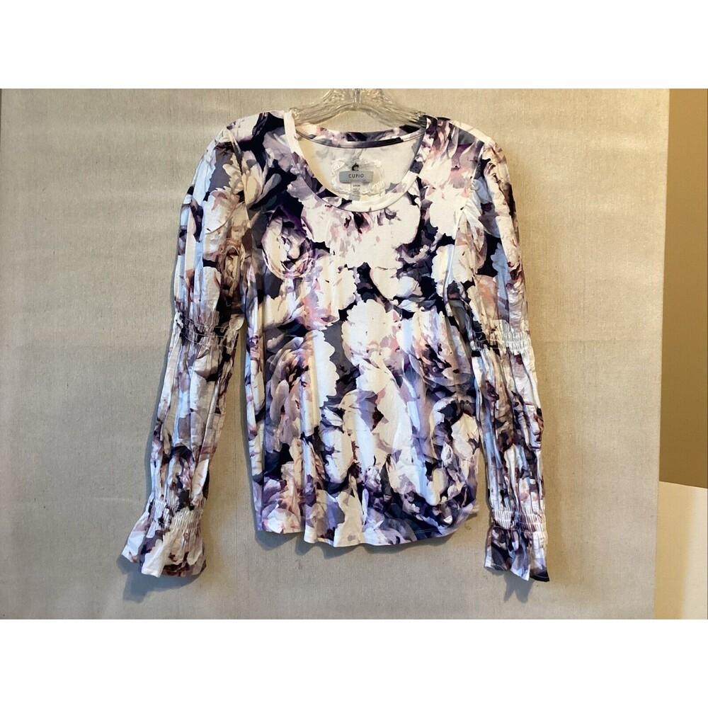 cupio womens tops small floral boho